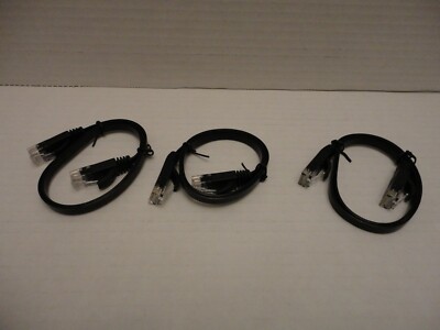 3 x Pack UTP Cat6 Network Patch Cable Cat5 RJ45 8P4C Rack Mounted Servers Wire B
