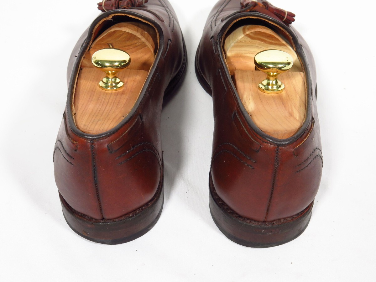 Allen Edmonds Dark Chili Acheson Calfskin Moc-Toe Tassel  display picture 1