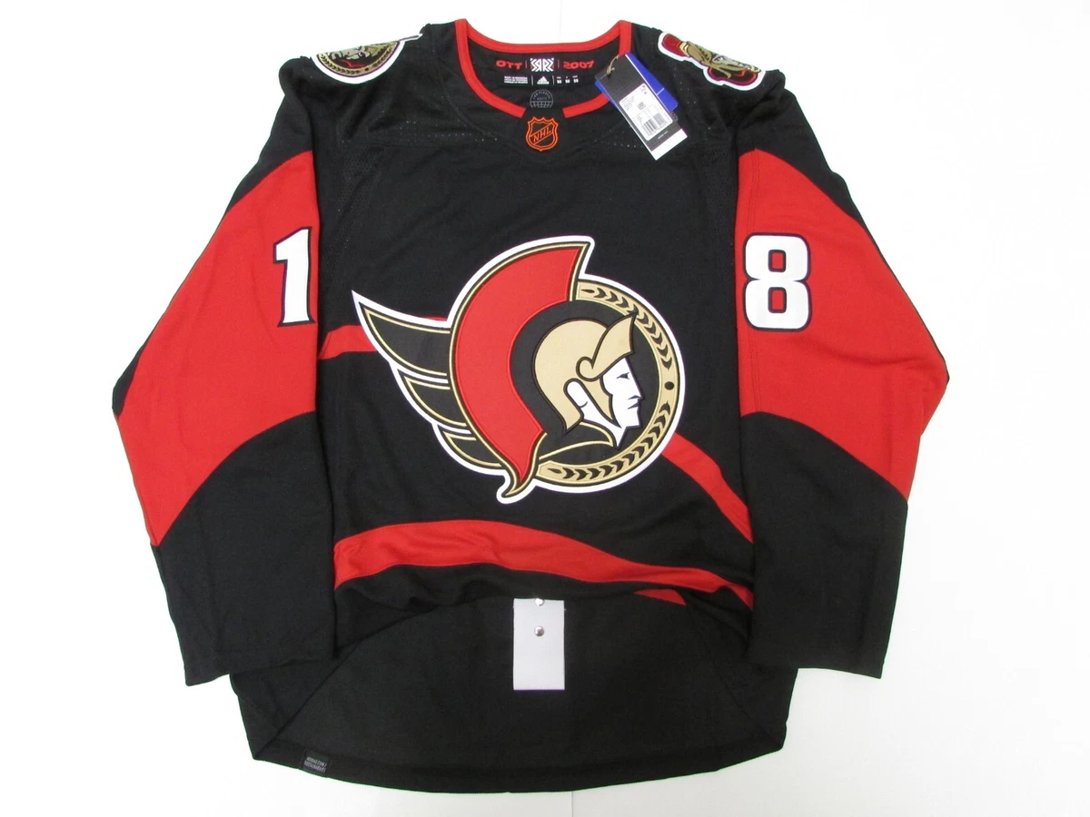 STUTZLE OTTAWA SENATORS AUTHENTIC ADIDAS REVERSE RETRO 2.0 HOCKEY