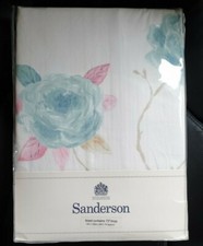 Image of SANDERSON OTTOLINE PENCIL PLEAT LINED CURTAINS W167CM x D183CM