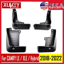 FOR 2018-2024 TOYOTA CAMRY LE XLE 4 PCS FRONT+REAR SPLASH GUARDS MUD FLAPS SET