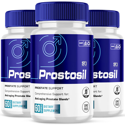 Prostosil Men Pills - Support Prostate Wellness and Urinary Function (3 Pack)