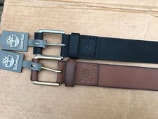Mens Timberland Vintage GENUINE Leather Belt B75392 SIZE CHOOSE