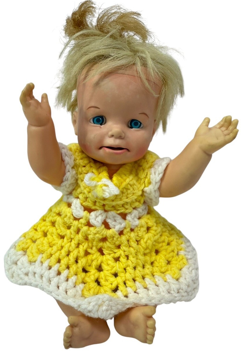 WORKS! Vintage 1966 Mattel Cheerful Tearful 13