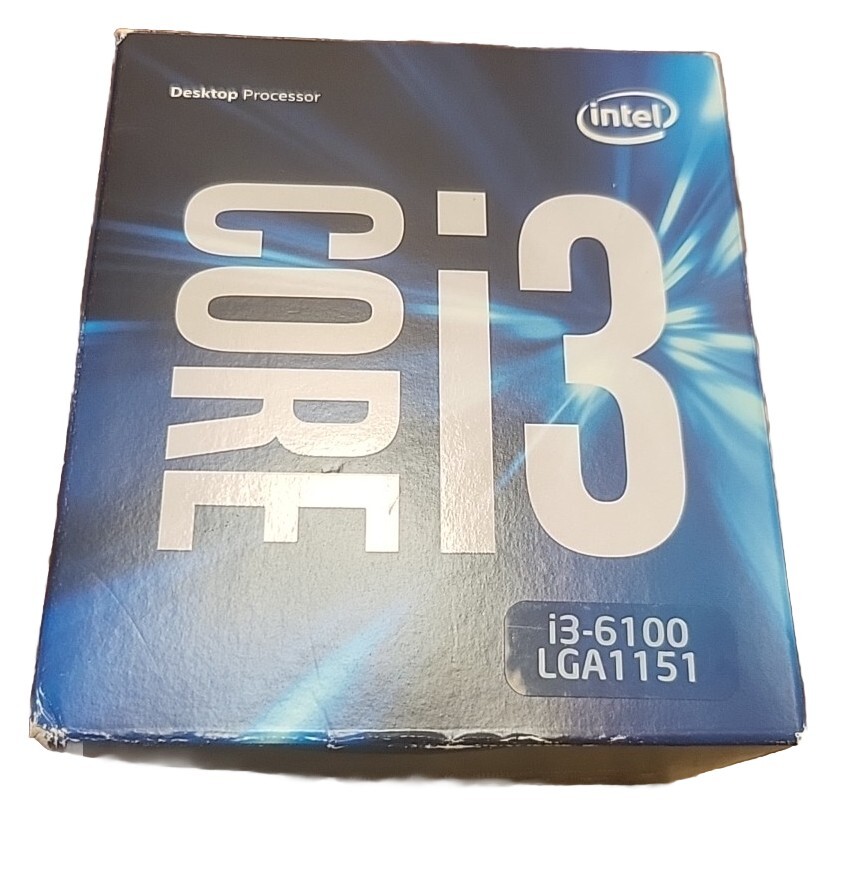 Intel Core i3-6100 GHz Dual-Core (BX80662I36100) Processor