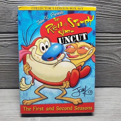 The Ren  Stimpy Show - The Complete First and Second Seasons (DVD, 2004, 3-Disc