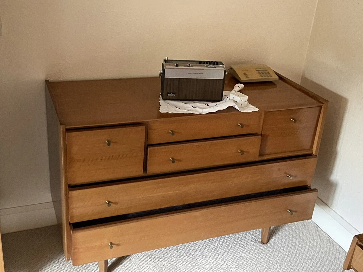 a younger Bedroom Furniture Set. Vintage Mid Century