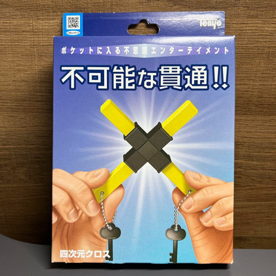 Tenyo four-dimensional cross Magic Trick New