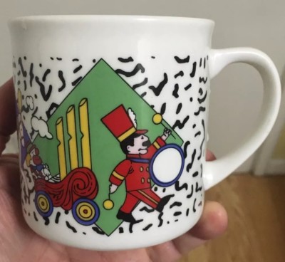 Vintage Circus Circus Las Vegas Casino Coffee Tea Mug Cup Elephant Tiger Clown