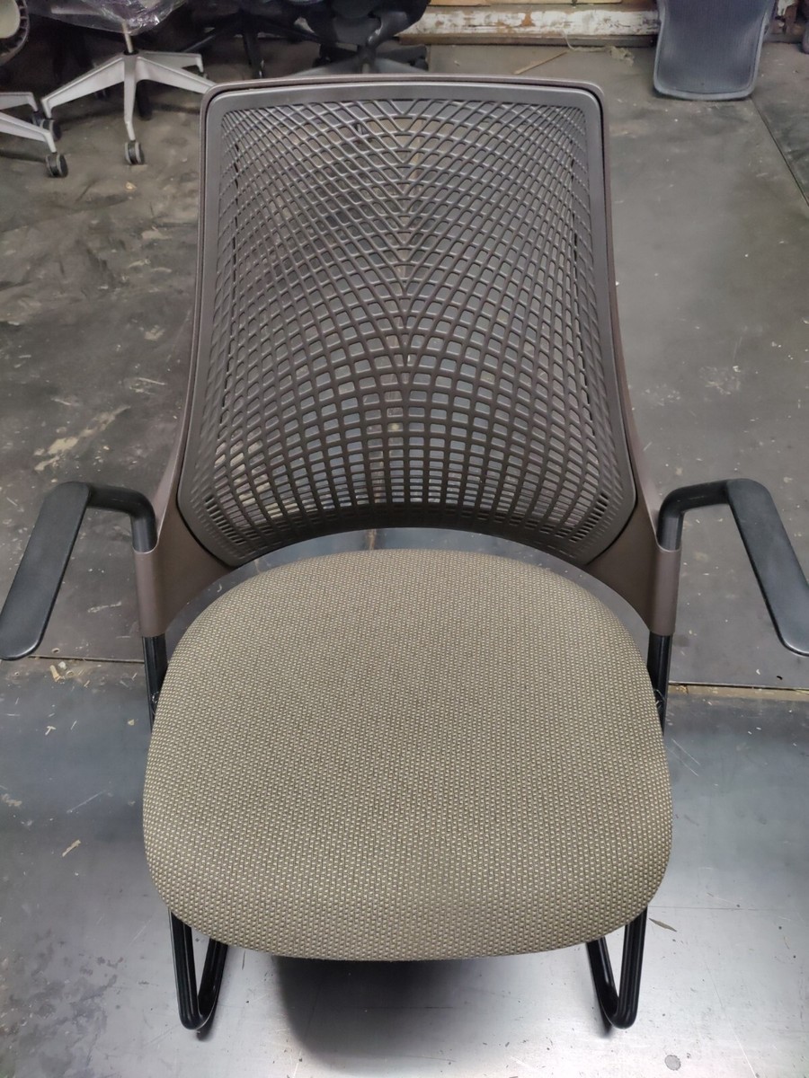 Brown Sayl Office Desk Chair by Herman Miller side chair UK