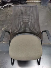 Brown Sayl Office Desk Chair by Herman Miller side chair