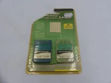 Sony Playstation 1 PS1 Lot Of 2 Thrustmaster Memory Cards 1MB CLEAR + BLUE