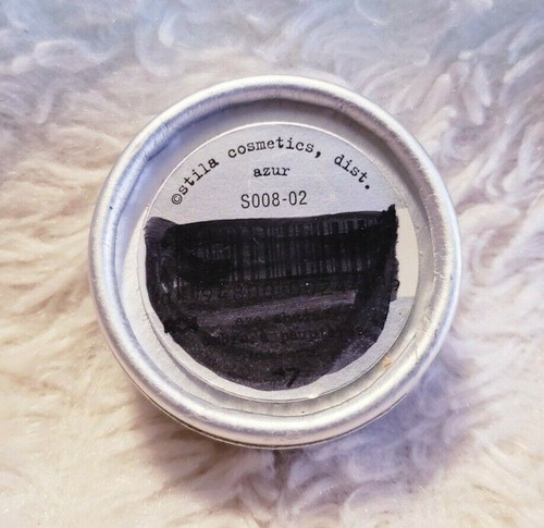 STILA Eye Shadow AZUR S008-02 deep blue pressed powder .09 oz 2.6 g NEW Rare HTF - Picture 3 of 4