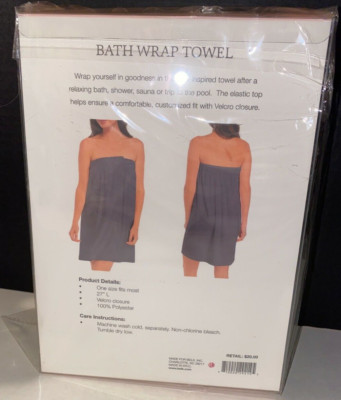 Goodness & Grace Spa Bath Wrap Towel New in Package