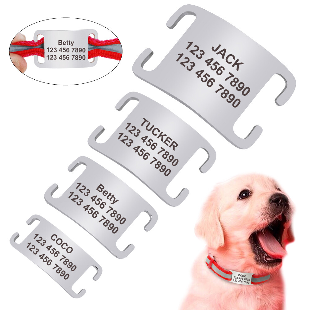 slide on dog id for collar