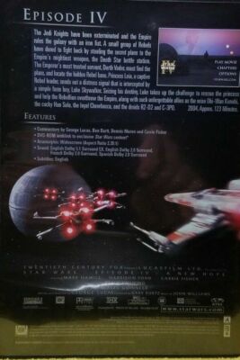✓STAR WARS Episode IV A New Hope (DVD 2004 FULLSCREEN) REMASTERED