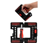 Bgs Diy Bit-/SteckschlüSsel-Einsatz-Satz | Mit Ratschen-Drehgriff FüR Bits, Umsc