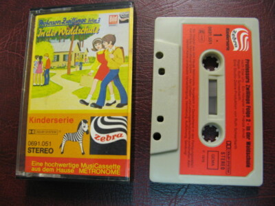 Professors Zwillinge Folge 2 - In der Waldschule - Zebra 1976 MC Hörspiel RAR