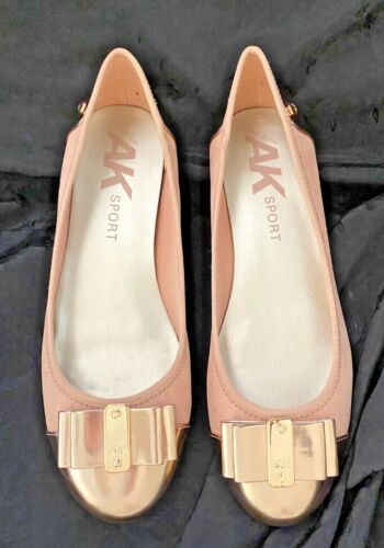Christchurch Consult run out AK Anne Klein Sports Akaricia Pink Rose Gold Flat Shoes Slip On  Women&#039;s 8.5 M | eBay