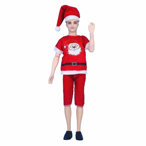 Merry Christmas Gift 1/6 Doll Clothes Set Outfits Coat Trousers Pants Hat 11.5" - Picture 17 of 25