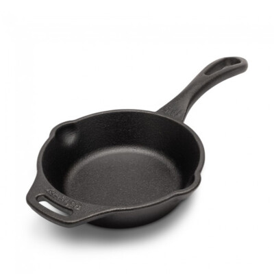 Petromax fp15-t Grill Feuerpfanne Bratpfanne Gusseisen D: 15cm mit Stiel 0,4l
