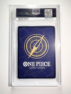 PSA 10 Borsalino SR OP02-114 Alt Art JPN ONE PIECE Card Game