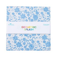 Expressions Batiks 10" Square Pack in Geometric Splash by Riley Blake