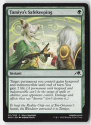 Tamiyo's Safekeeping - Kamigawa: Neon Dynasty (NEO) #211 Common