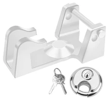 Gooseneck Trailer Lock & Key Lock, Model TL-50 Coupler Lock, Gooseneck-Style...