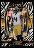 2025 Panini Select Zebra Yahya Black RC Pittsburgh Steelers #153
