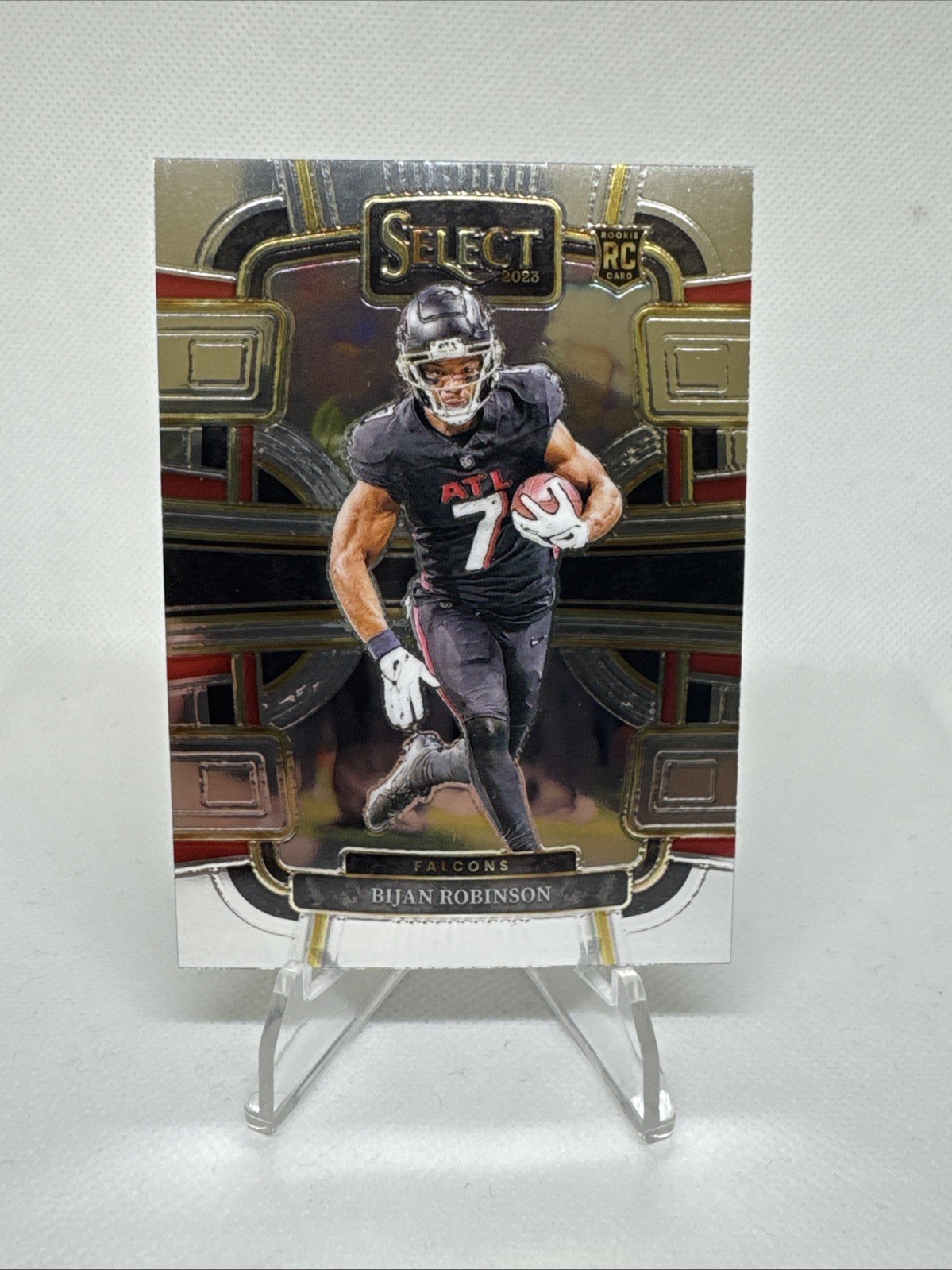 Bijan Robinson 2023 Panini Select #4 RC Atlanta Falcons