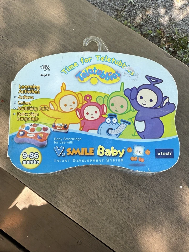 TELETUBBIES Vsmile Game Cartridge- NEW Factory Sealed (Aliens in Pajamas) 2007 - Image 4 of 4