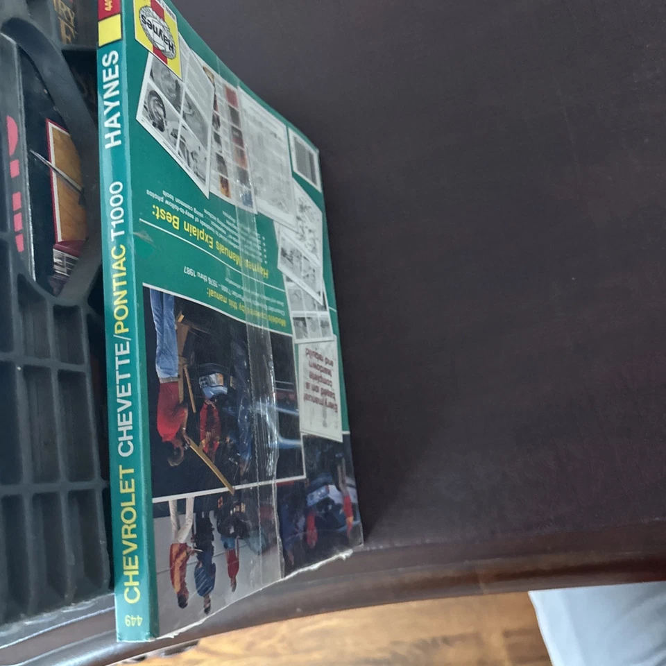雪佛兰 Chevette Pontiac T1000 1976 - 1987 所有燃气型号 Haynes 449 全新 — 第 3/4 张图片