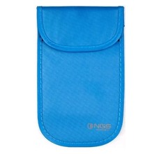 EMF Radiation Phone Protection Pouch  Faraday Bag I RFID Blocking Blue