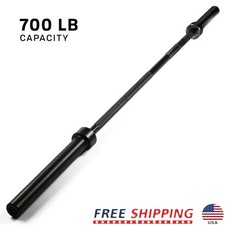 Olympic Barbell Stainless Steel Weightlifting Bar Home Gym Training New