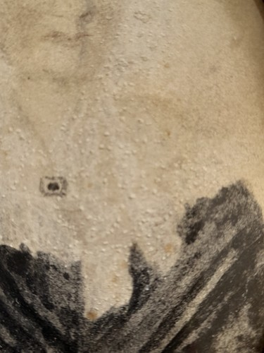 Reframed C1860 Portrait Miniature Painting Of A Lady In An Oval Wooden Frame.  - Picture 11 of 12