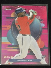 2025 Topps Finest - Uncommon Jhonkensy Noel #117 Magenta Refractor /300 (RC)