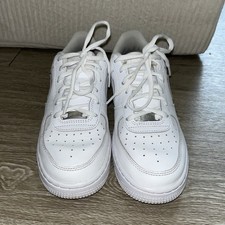 Nike Air Force 1 Mens White Low Top Lace-Up A...