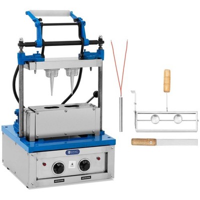 Waffeleisen für Eiswaffeln 100 - 120 Waffeln/h 74 x 124 mm 4200 W