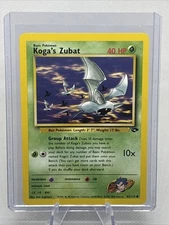 Koga's Zubat 83/132 Gym Challenge Regular 2000 NM