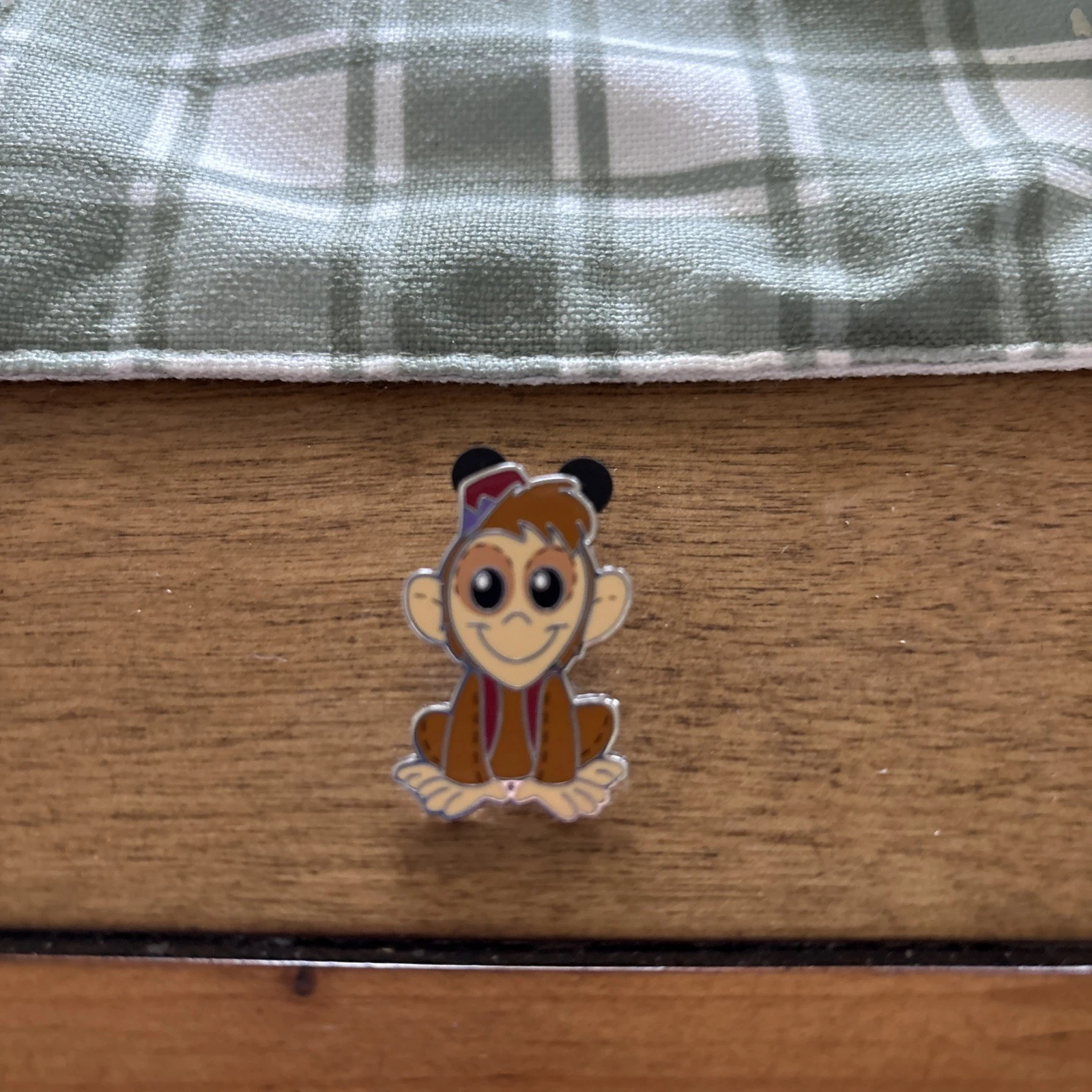 New Disney Parks Pixie Plush Mystery Pin, Abu The Monkey From Aladdin