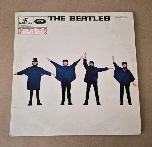 The Beatles Help! Vinyl LP 12" 1965 Parlophone PMC 1255 Mono Recording