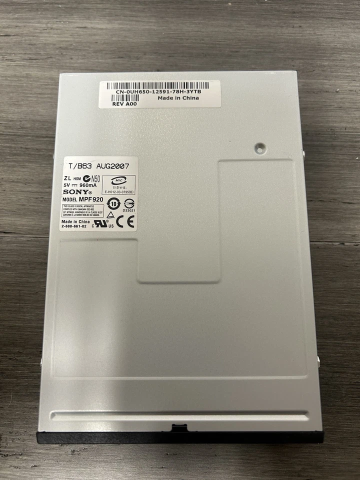 Sony mpf920 версия A00 2 непроверенных устройства - Изображение 3 из 4