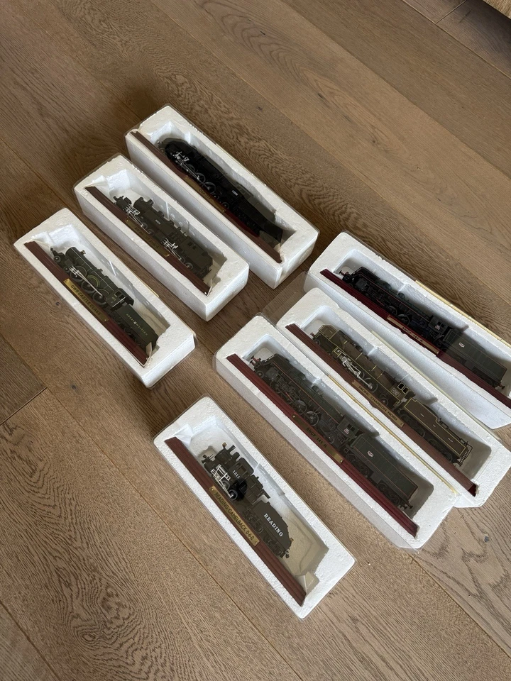 ATLAS EDITIONS 8 Stück MODELLEISENBAHN verschiedene Modelle - Bild 4 von 4