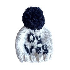 Handmade Baby Oy Vey Winter Beanie Hat