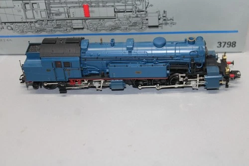 Märklin 3798 Digital Steam Locomotive Gt2x 4/4 H0 Blue w/ OVP