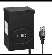 DEWENWILS 120W Low Voltage Landscape Transformer, Outdoor Transformer with Timer