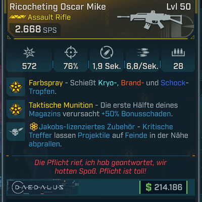 (PC,Xbox,PS) Borderlands 4 - Modded Oscar Mike