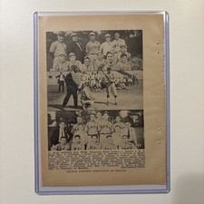 1922 Church Athletic Association Of Chicago Baseball Pictures Elim Swedish ME