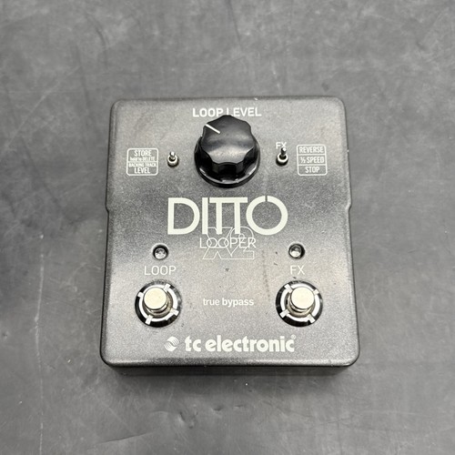 USED TC Electronic DITTO X2 Looper Guitar Effect Pedal